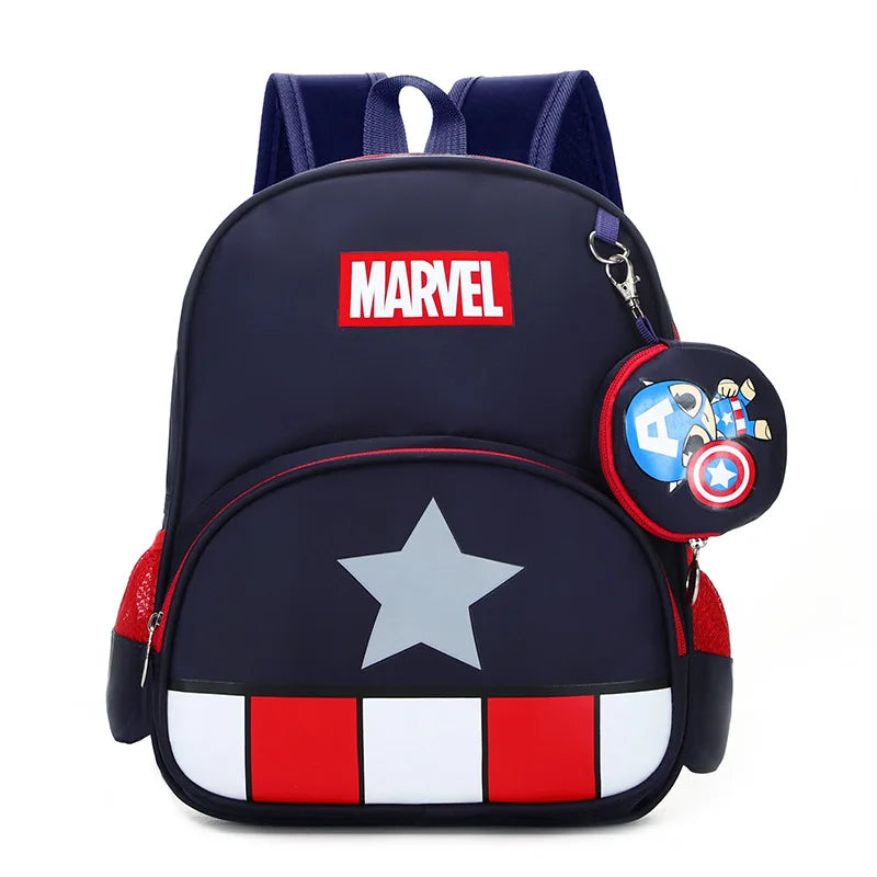 Spider-Man Kids' Backpack — ergonomic, cartoon, ages 4-13