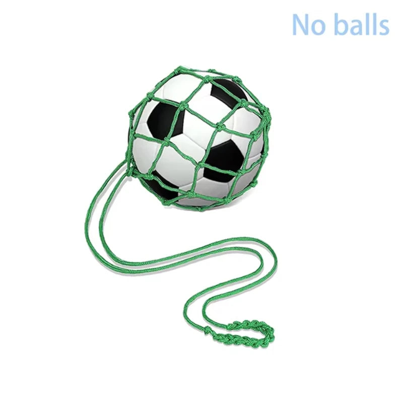 Filet d'entraînement football en nylon – Pratique seul, intérieur & extérieur