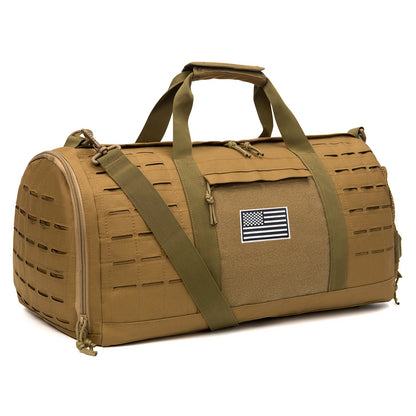 40L Tactical Duffle Bag – Gym, Travel & Weekend with Shoe Compartment