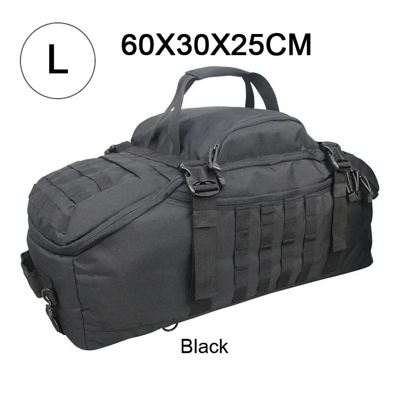 Sac à Dos Tactique LQARMY 45L–80L – Camping, Randonnée & Voyage