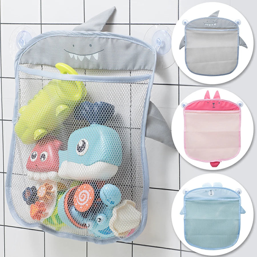 Baby Bath Toy Storage Net Bear Design