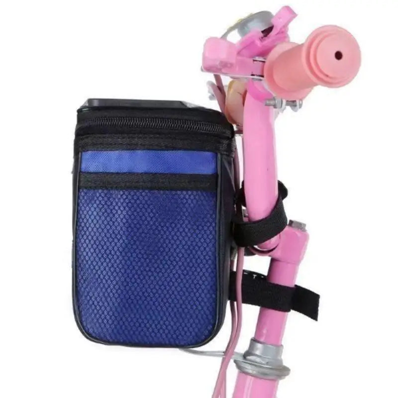 Sacoche de guidon vélo – Poche isotherme, fenêtre téléphone & bande réfléchissante