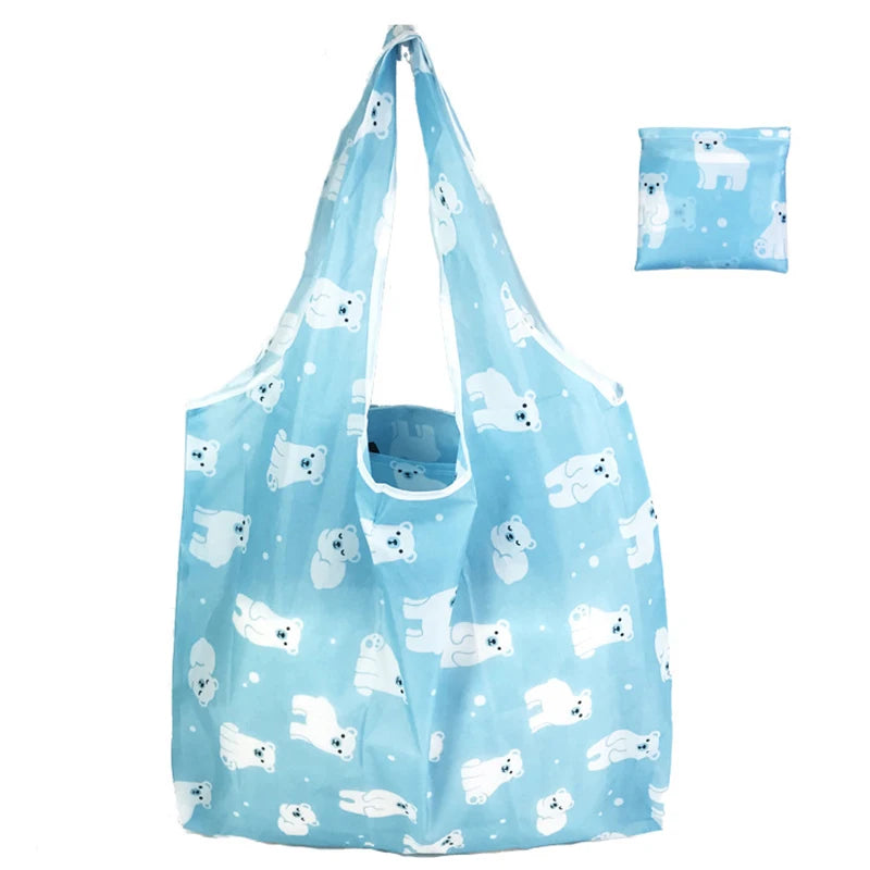 Grand sac réutilisable pliable – Écologique, 20 kg, lavable en machine