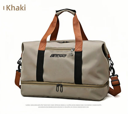 Canvas Duffle Bag – Large Capacity, Gym, Travel & Weekend