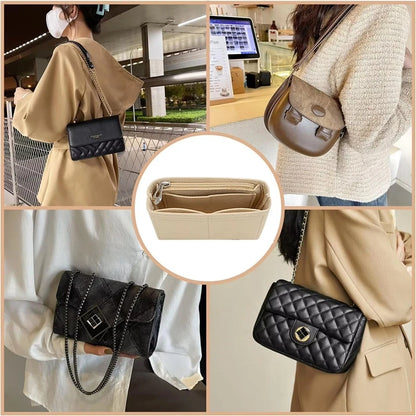 Bag Organizer – Multi-Pocket Insert, With or Without Zipper
