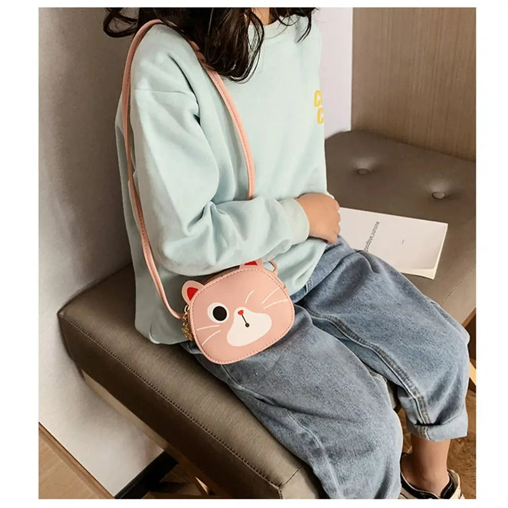 Mini Sac Bandoulière Enfant Cartoon – Mignon, Léger et Polyvalent (8 ans et +)