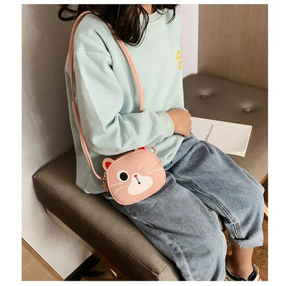 Mini Sac Bandoulière Enfant Cartoon – Mignon, Léger et Polyvalent (8 ans et +)