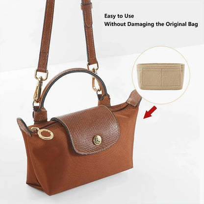 Bag Organizer – Multi-Pocket Insert, With or Without Zipper