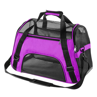 Breathable Mesh Cat & Dog Carrier – Foldable | Sizes S, M & L | Travel & Outdoor