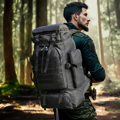 Tactical Backpack Large Capacity 80L & 100L – Hiking, Mountaineering & Camping | Military & Outdoor | Unisex