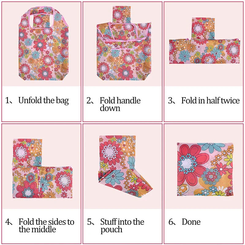 Grand sac réutilisable pliable – Écologique, 20 kg, lavable en machine