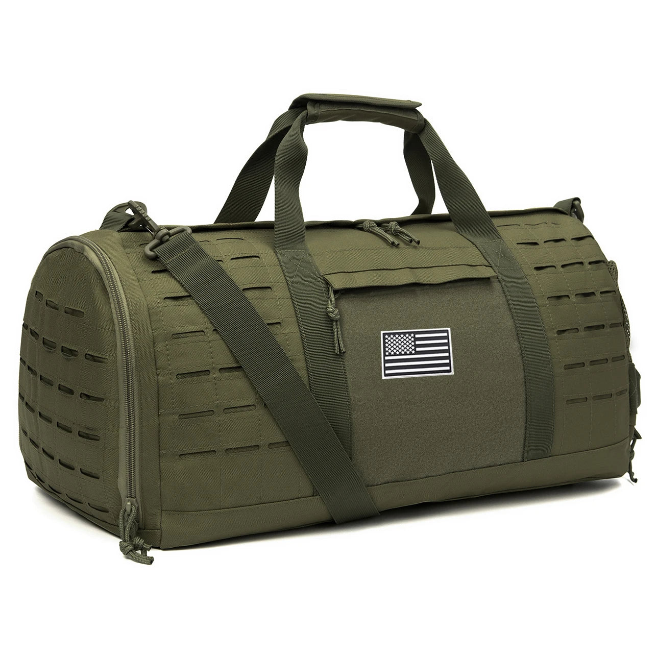 40L Tactical Duffle Bag – Gym, Travel & Weekend with Shoe Compartment