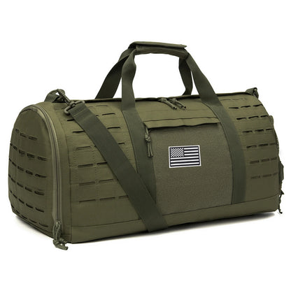 40L Tactical Duffle Bag – Gym, Travel & Weekend with Shoe Compartment
