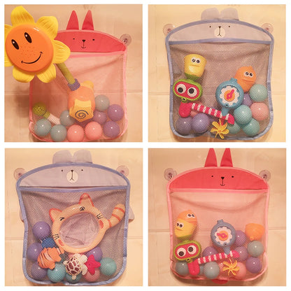 Baby Bath Toy Storage Net Bear Design