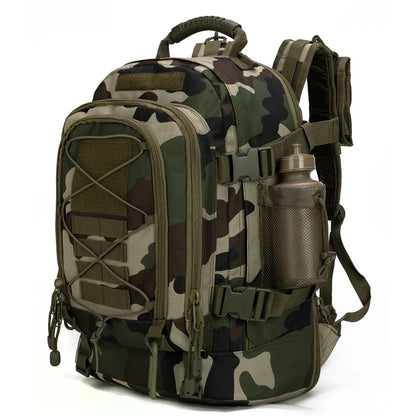 60L Waterproof Tactical Military Backpack – MOLLE System | Hiking, Camping & Hunting | 8 Colors