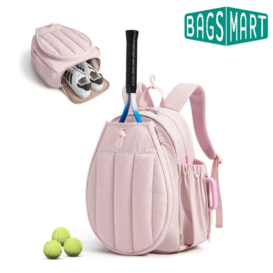 Sac à dos sport femme – Tennis, Gym & Quotidien avec compartiment chaussures