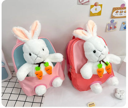 Plush Bunny Backpack for Kids — Cute, Soft, and Perfect for Preschool