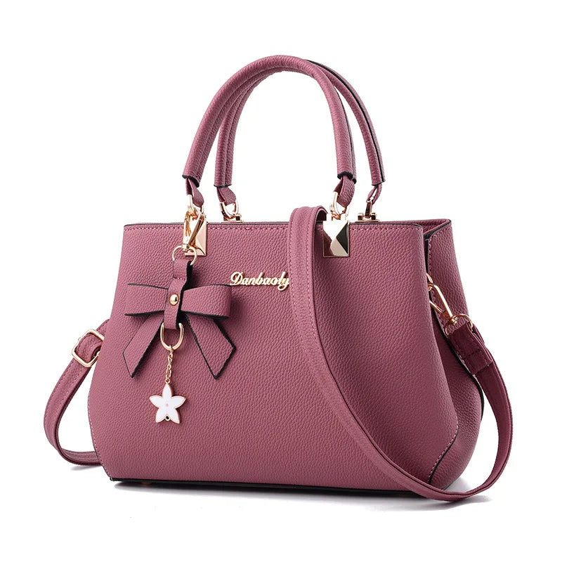 Sac à main grande capacité — bandoulière, épaule et main, style tendance