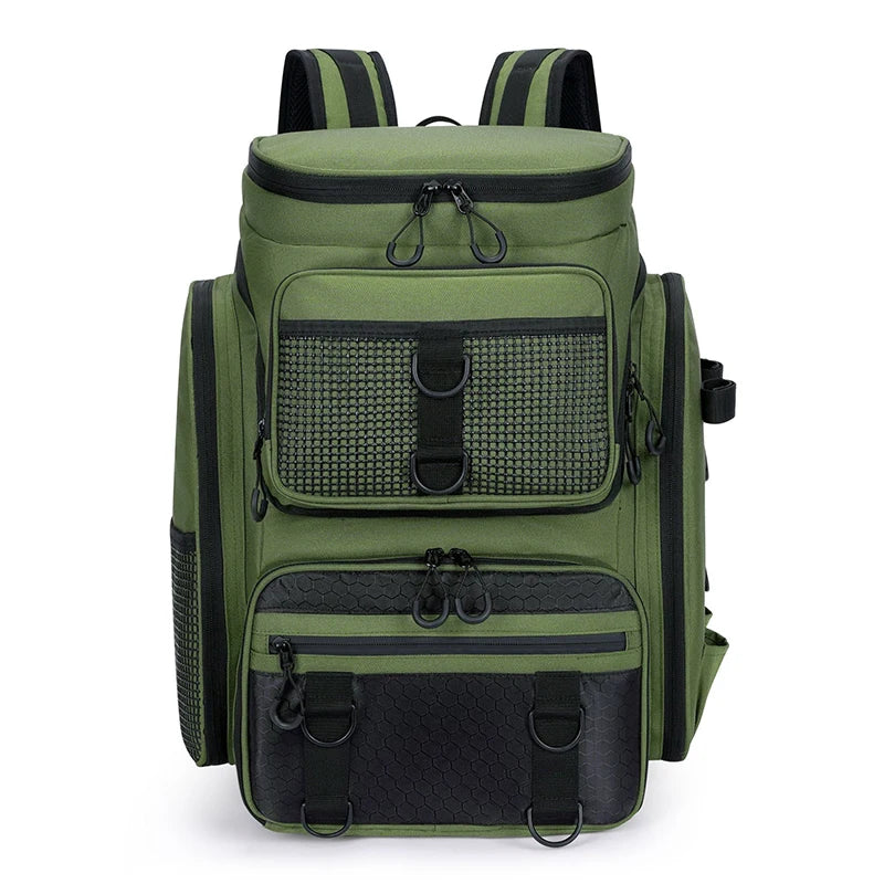 Scione Fishing Backpack - Multifunctional with Rod Holders