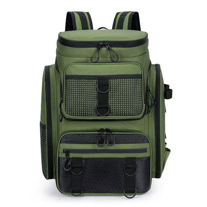 Scione Fishing Backpack - Multifunctional with Rod Holders