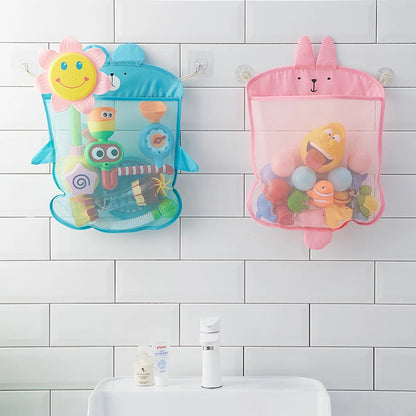Baby Bath Toy Storage Net Bear Design