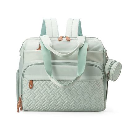 Multifunction Diaper Bag for Mom & Dad – Backpack & Shoulder Bag | Shoe Compartment | Large Capacity