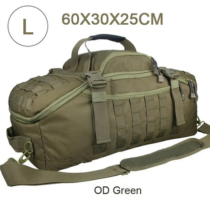 Sac à Dos Tactique LQARMY 45L–80L – Camping, Randonnée & Voyage