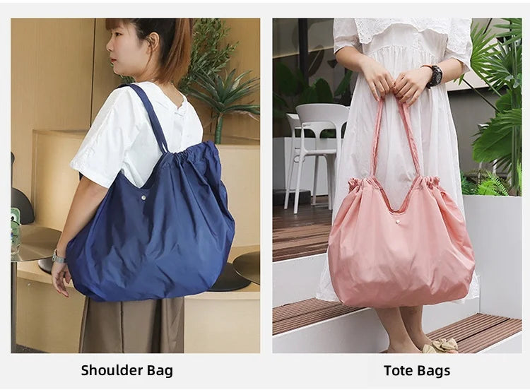 Sac Cabas Éco Réutilisable Pliable Grande Capacité – Tote Bag Écologique