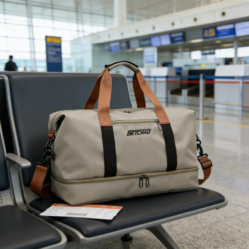 Canvas Duffle Bag – Large Capacity, Gym, Travel & Weekend
