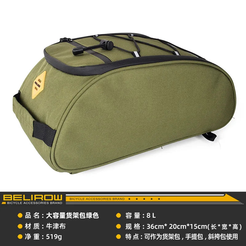 Sacoche Porte-Bagages Vélo – Libération Rapide, Pliable & Grande Capacité