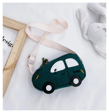 Mini Sac Bandoulière Enfant en Forme de Voiture – Mignon et Pratique