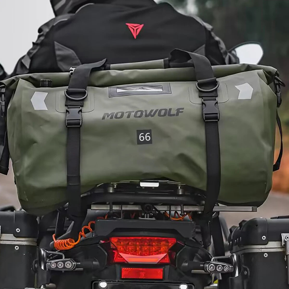 Waterproof Motorcycle Tail Bag - 20L to 100L