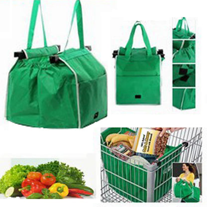Sac de courses réutilisable écologique – Grande capacité, pliable