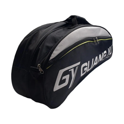 Badminton, Tennis & Pickleball Racket Bag in Nylon – Large Capacity, Unisex