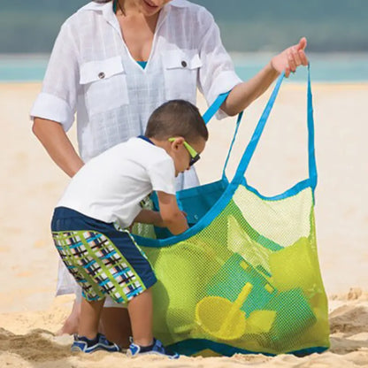 Kids' Anti-Sand Mesh Bag – Bath, Beach, and Pool Toys, Lightweight and Portable