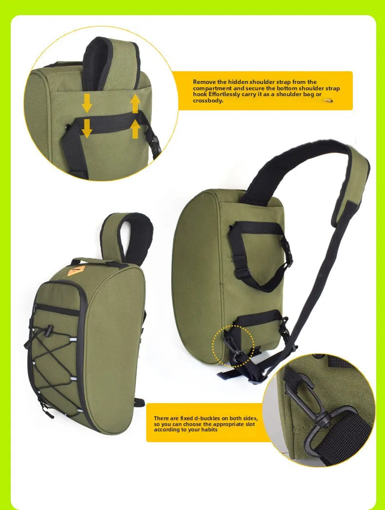 Sacoche Porte-Bagages Vélo – Libération Rapide, Pliable & Grande Capacité
