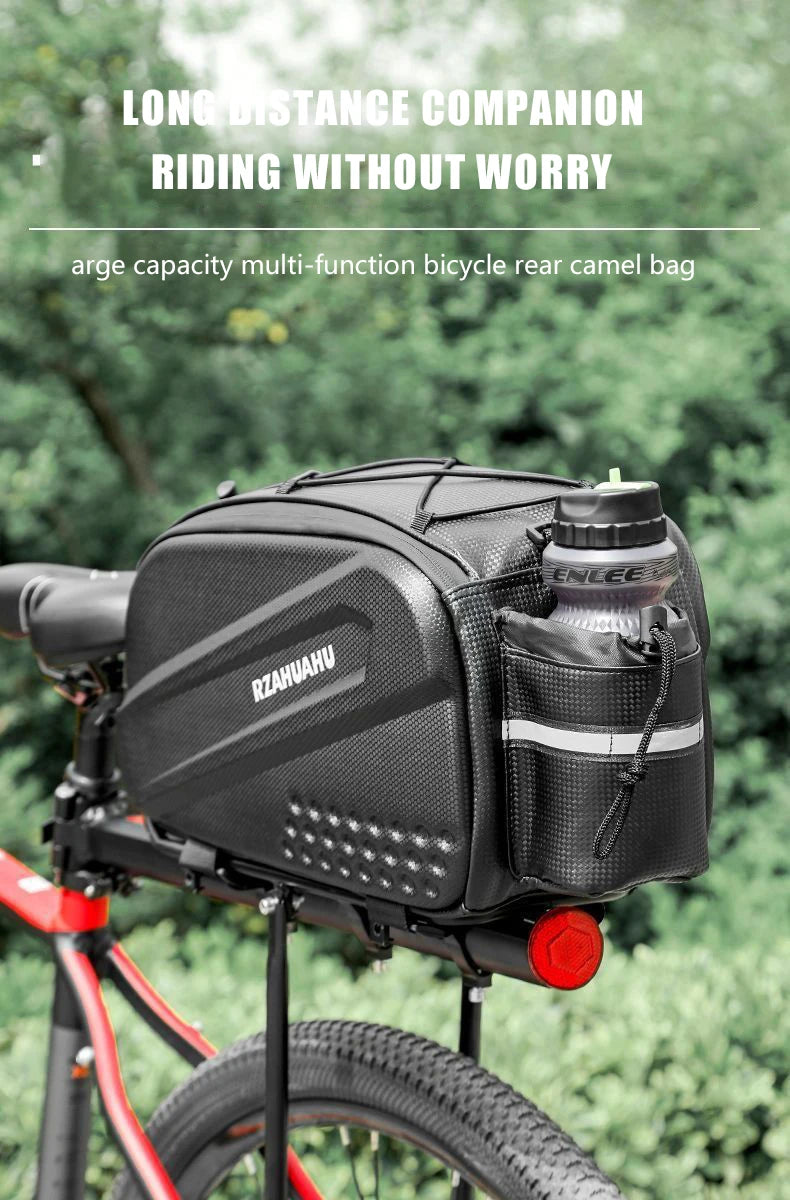 Rear Bike Pannier - Large Capacity, Foldable & Waterproof