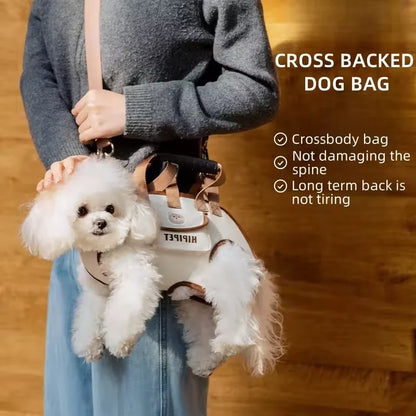 Sac Transporteur 2-en-1 Chien & Chat – À Main & Bandoulière | Mesh Respirant | Randonnée & Quotidien | S, M & L
