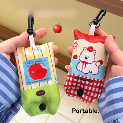 Foldable Eco-Friendly Tote Bag Large Capacity – Reusable & Cute Shopping Bag