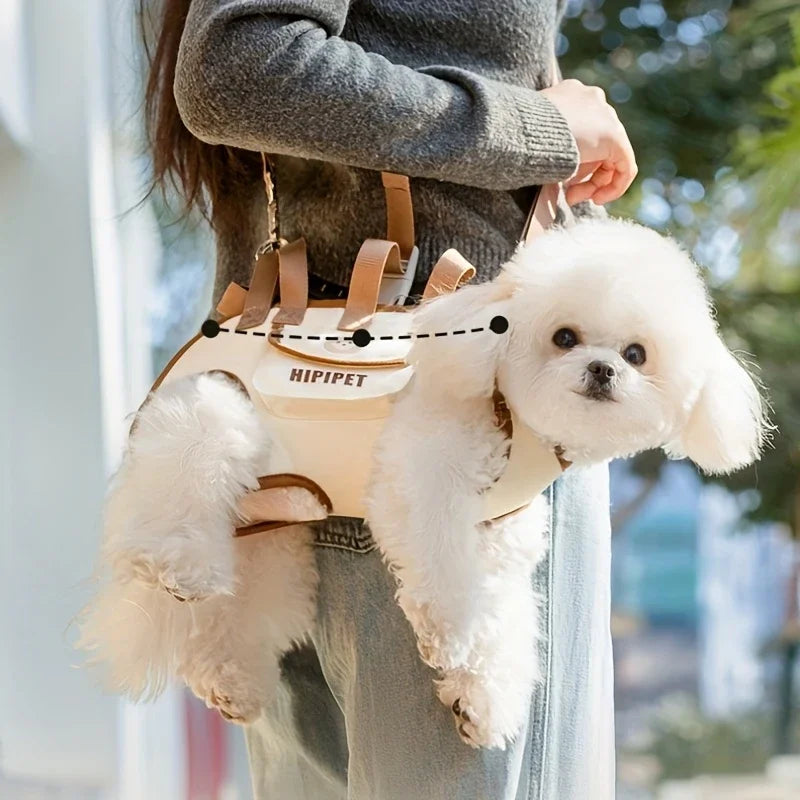Sac Transporteur 2-en-1 Chien & Chat – À Main & Bandoulière | Mesh Respirant | Randonnée & Quotidien | S, M & L