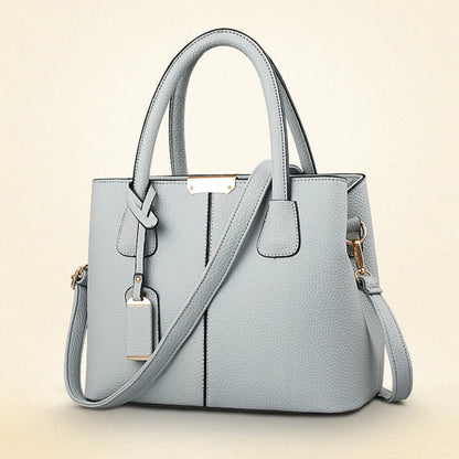Women's PU Leather Tote Bag - Large, Shoulder & Crossbody