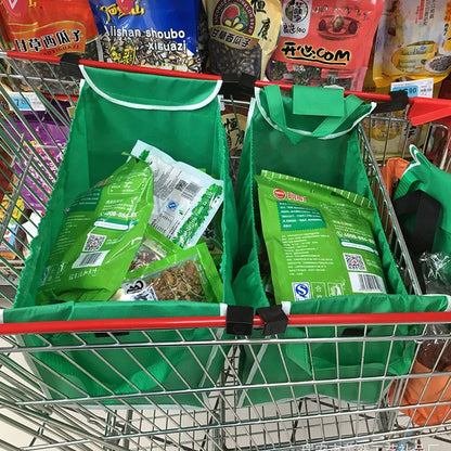 Sac de courses réutilisable écologique – Grande capacité, pliable