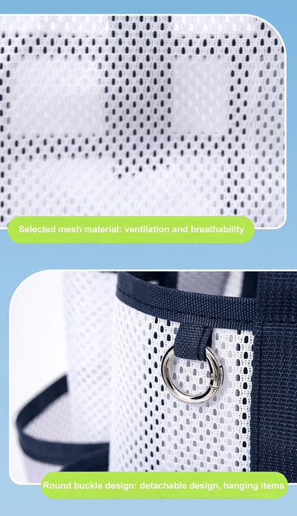 Sac de Plage et Gym en Maille – Grande Capacité, Portable, Idéal Piscine et Voyage