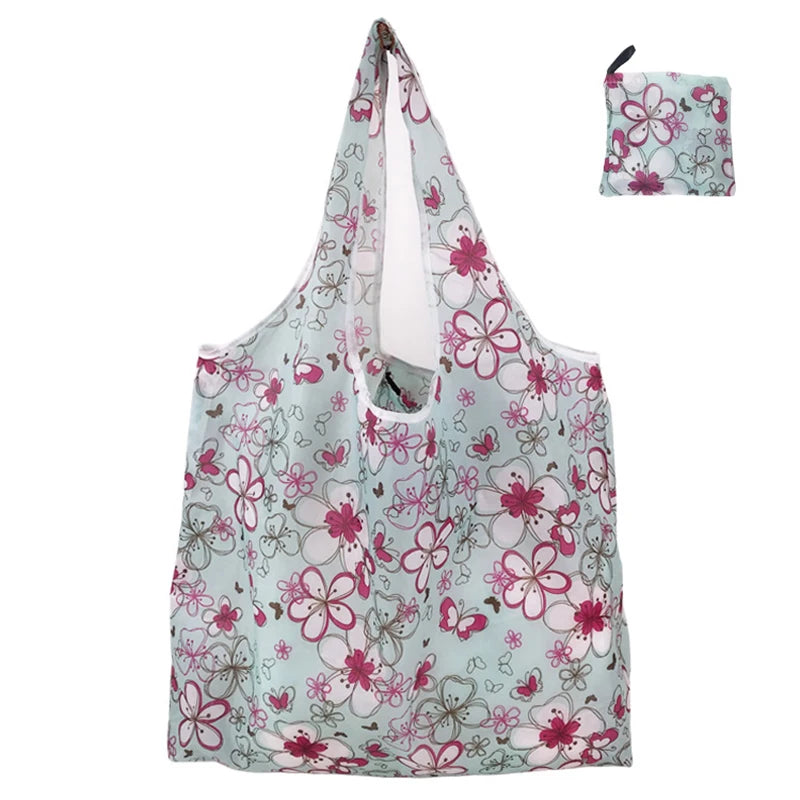 Grand sac réutilisable pliable – Écologique, 20 kg, lavable en machine