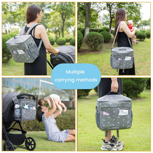 Sac à Langer Grande Capacité pour Poussette - Maman
