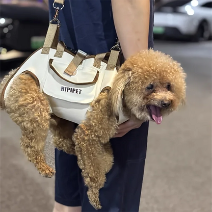Sac Transporteur 2-en-1 Chien & Chat – À Main & Bandoulière | Mesh Respirant | Randonnée & Quotidien | S, M & L