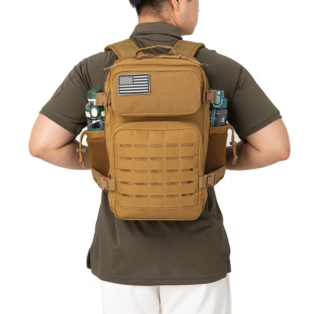 Sac à Dos Tactique 25L ReFire Gear – MOLLE Unisexe