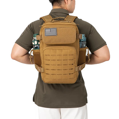 Sac à Dos Tactique 25L ReFire Gear – MOLLE Unisexe