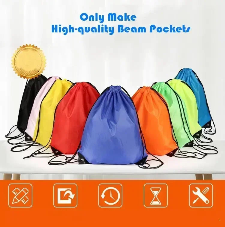 Sac À Dos Éco à Cordon Imperméable – Gym, Sport & Plein Air