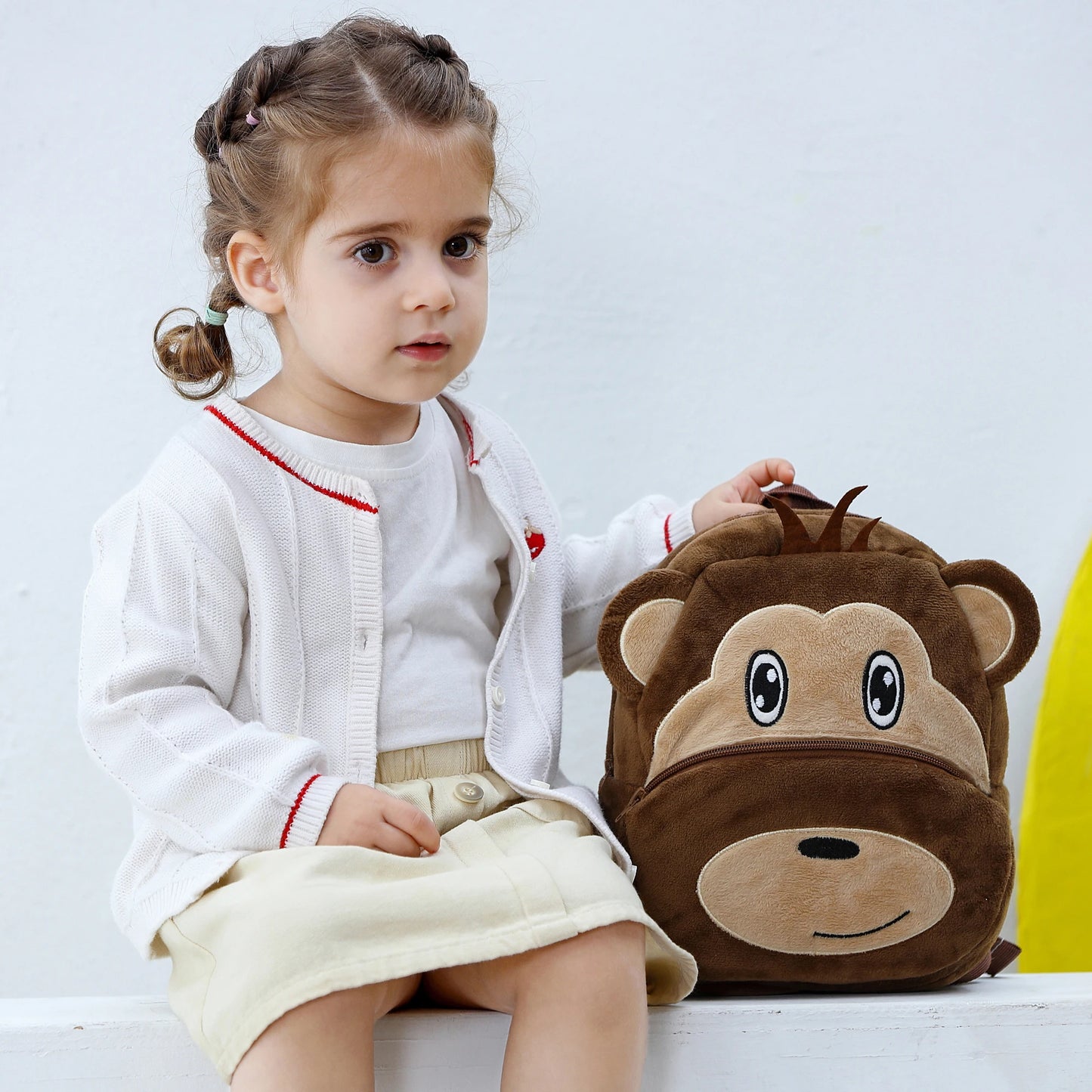 Sac à Dos Enfant Animaux – Canard, Vache, Grenouille – Grande Capacité, École et Voyage